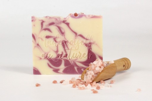 Savon délicat - Rose, Bergamote et Sel d'Himalaya