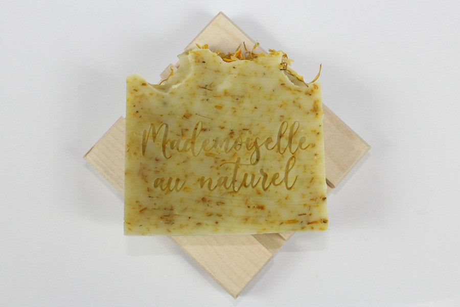 Savon exfoliant - Amande douce & Calendula
