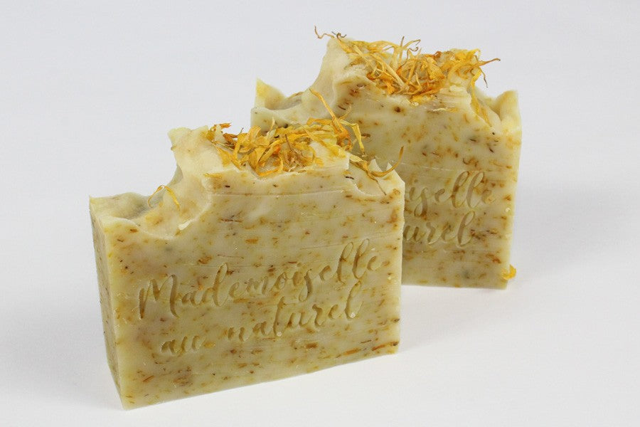 Savon exfoliant - Amande douce & Calendula