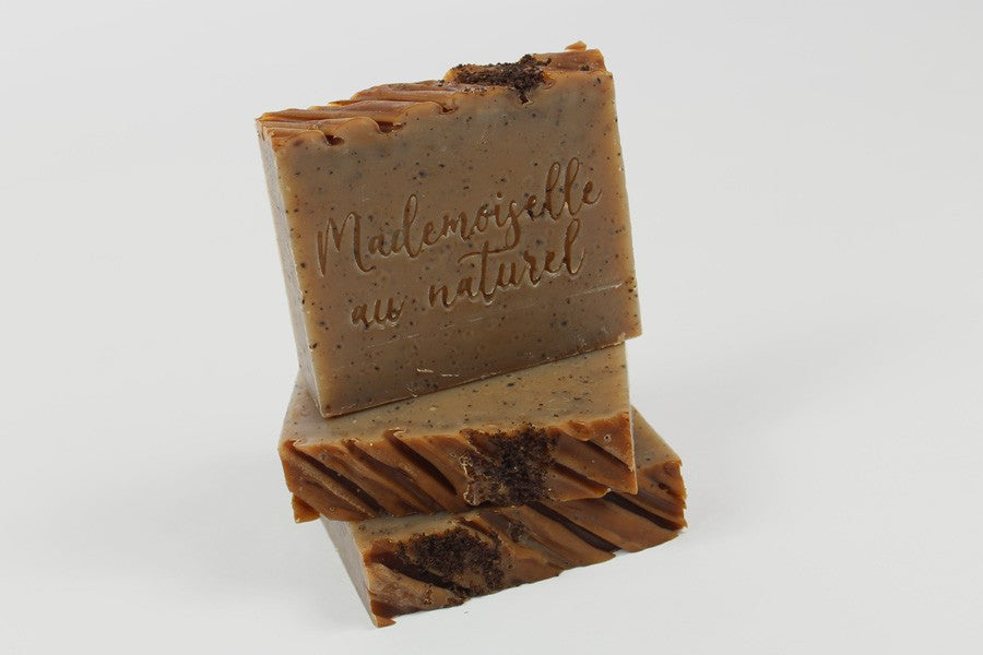Savon exfoliant - Marc de café & Fève Tonka
