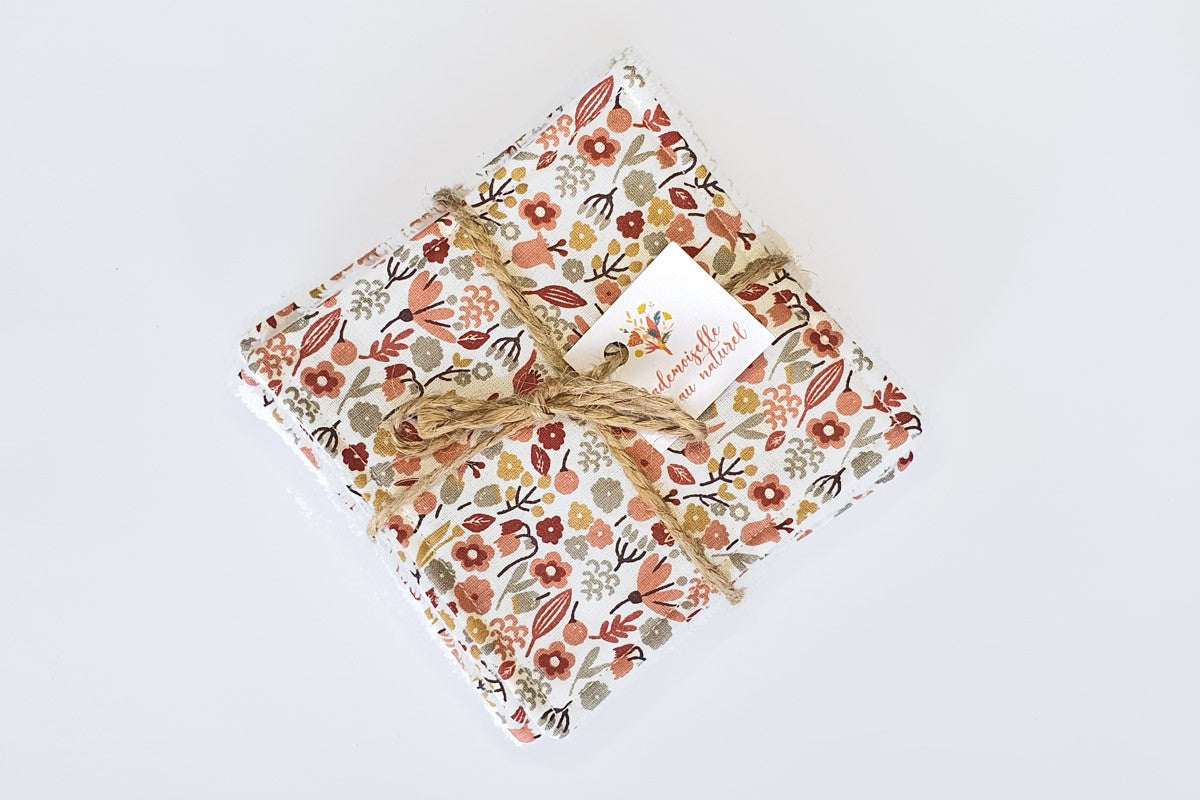 Lot de 7 lingettes - Flowers in the air