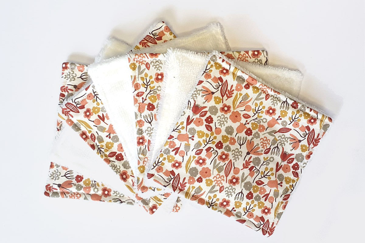 Lot de 7 lingettes - Flowers in the air