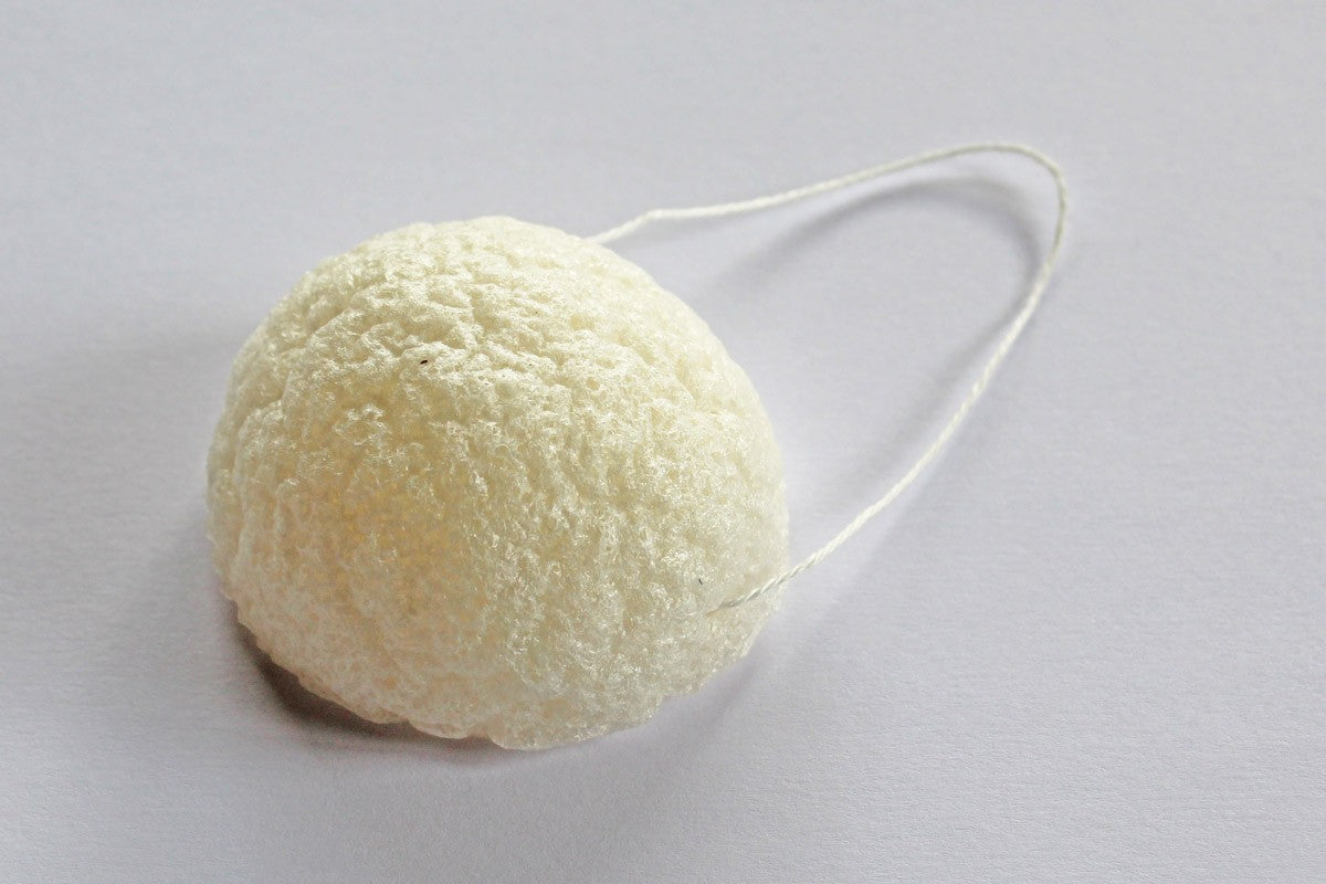 Éponge naturelle Konjac nature - toutes peaux