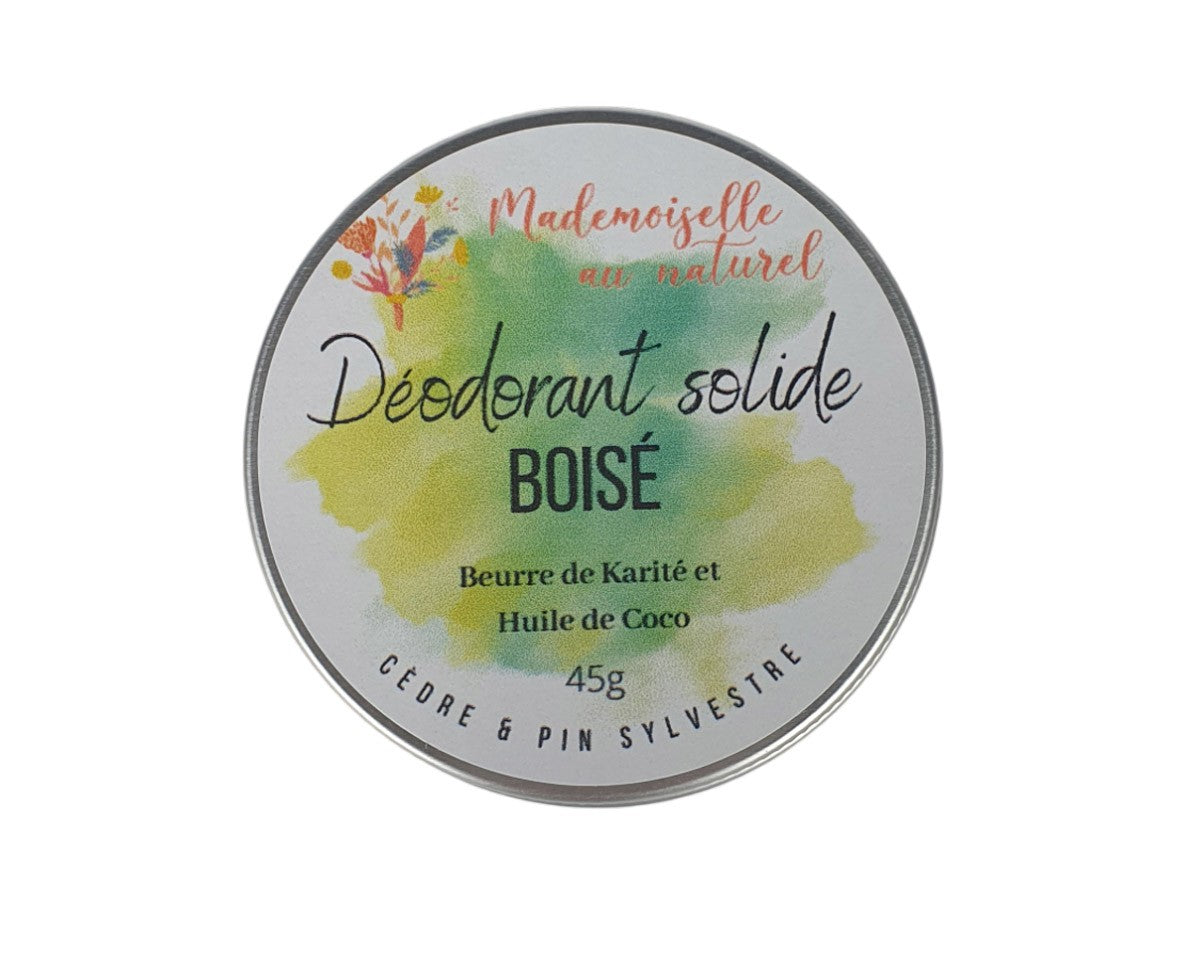 Déodorant solide - Boisé
