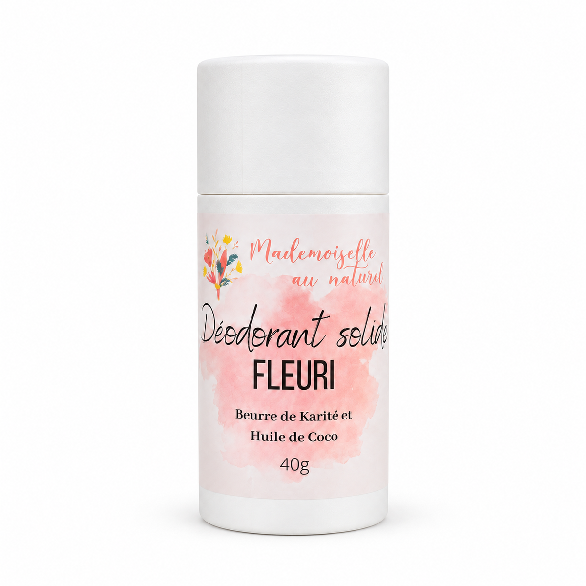 Déodorant solide - Fleuri