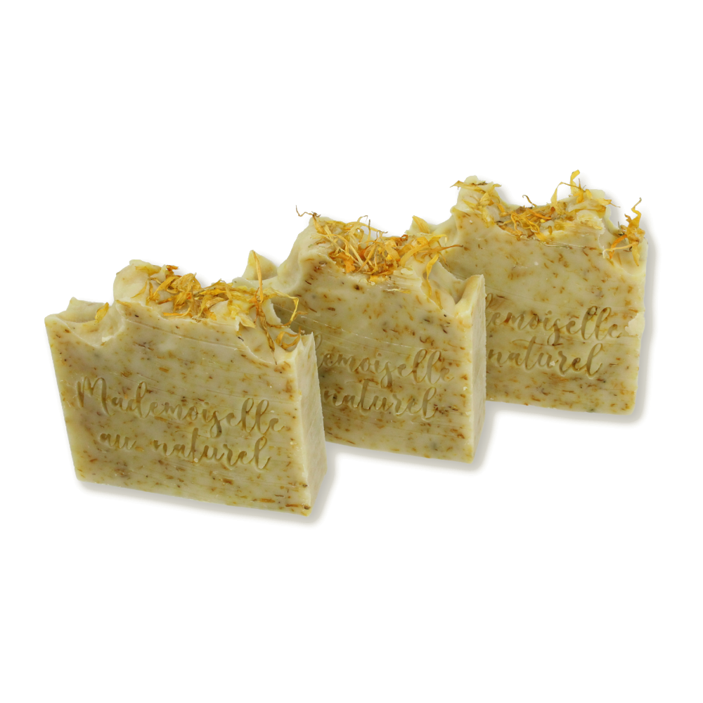Savon exfoliant - Amande douce & Calendula