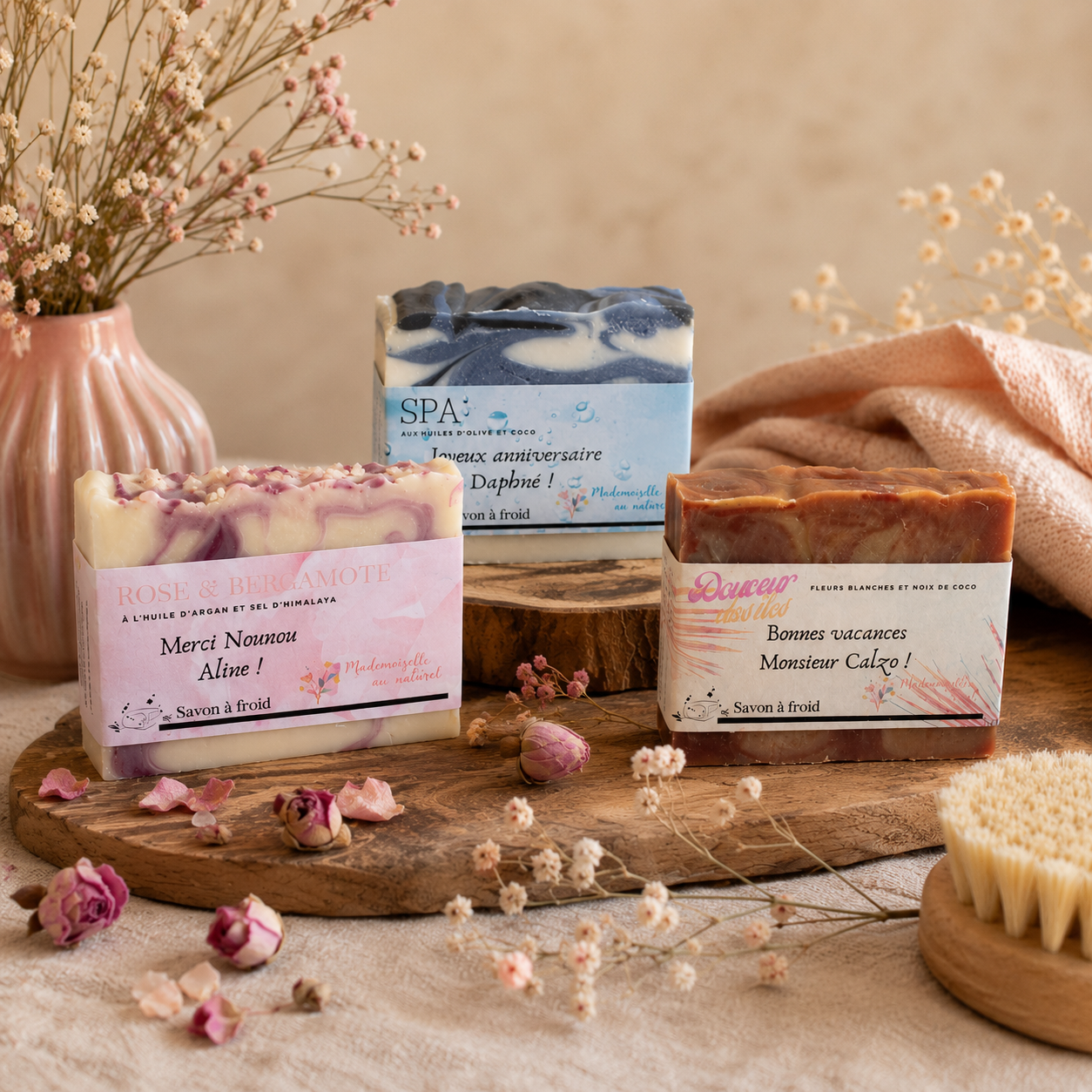 Savon personnalisé - au choix !